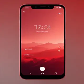 red lockscreen