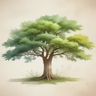 watercolor tree png