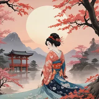 ukiyo e wallpaper