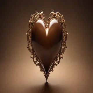 brown heart
