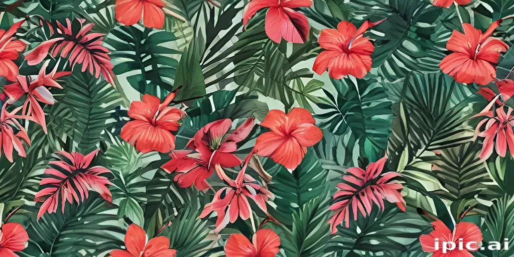 tropical wallpaper iphone