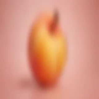 peach color background