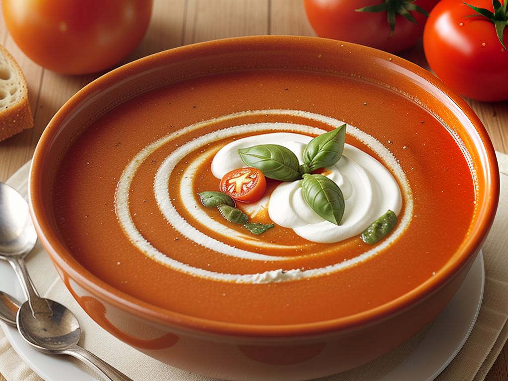 recipe la madeleine tomato basil soup