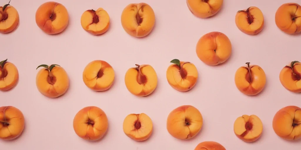 peach background aesthetic