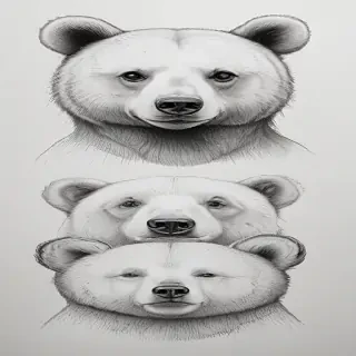 bear drawlings