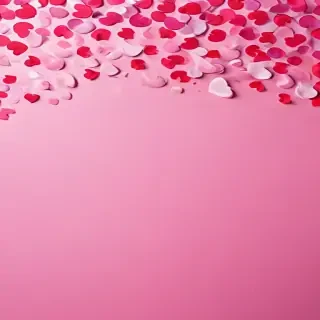 pink heart background