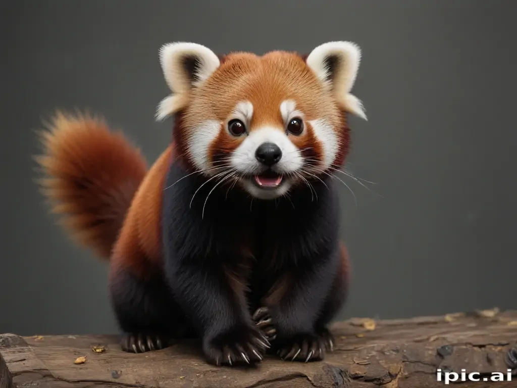 red panda png