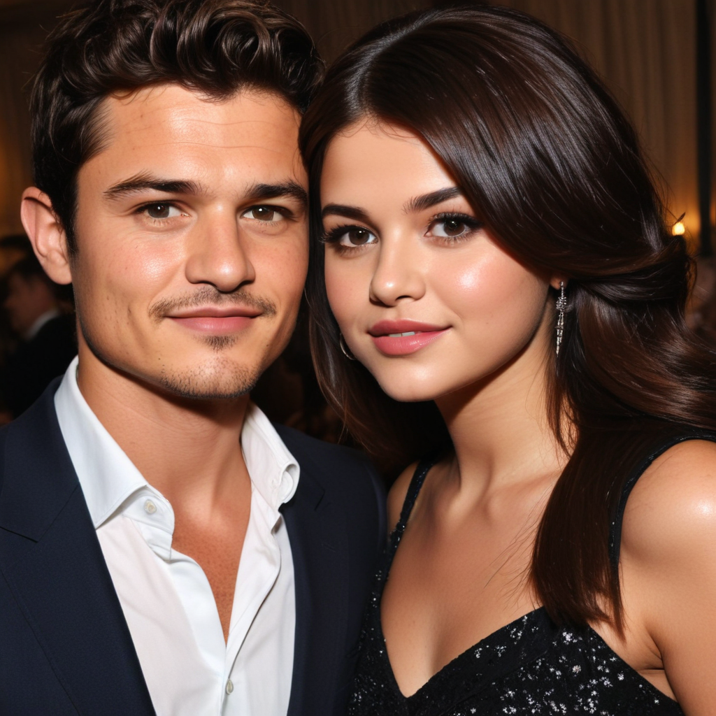 selena gomez orlando bloom