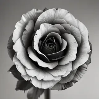 thank you black and white