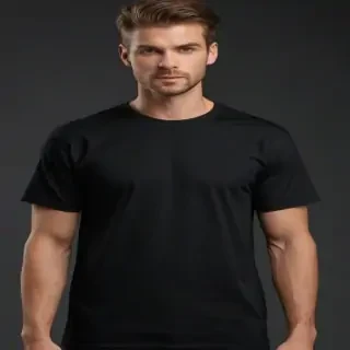 high resolution black t shirt template