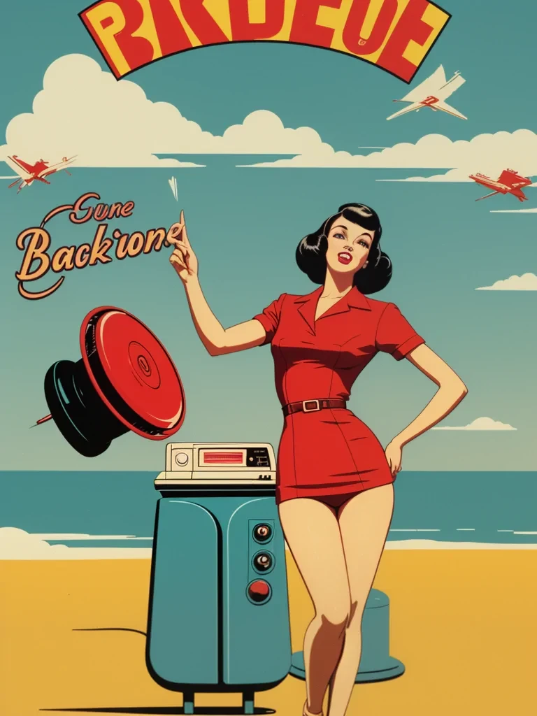 retro backround