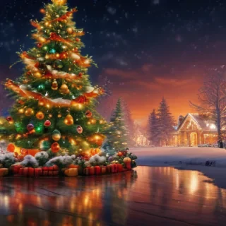 pretty christmas wallpaper