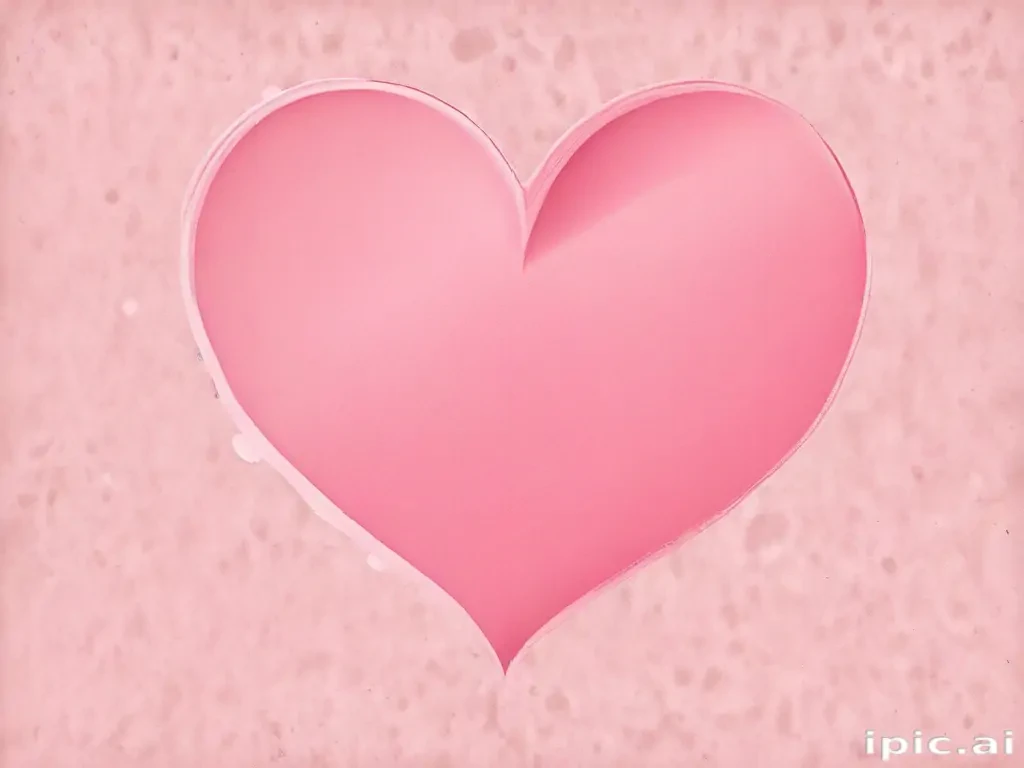 pink heart clipart