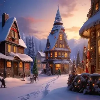 astetic christmas wallpaper