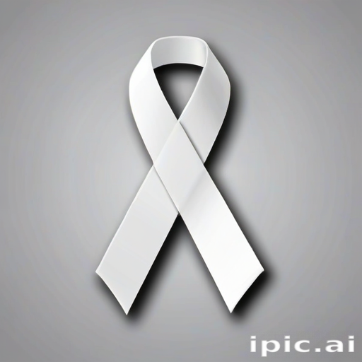 white ribbon png
