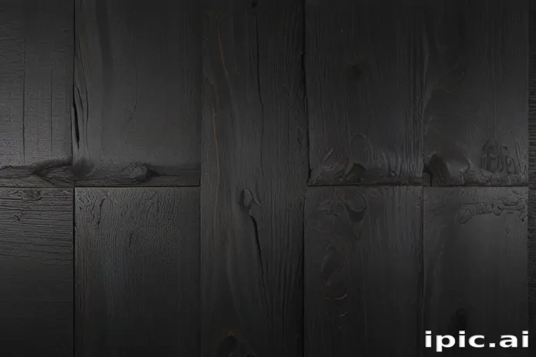 wood texture black
