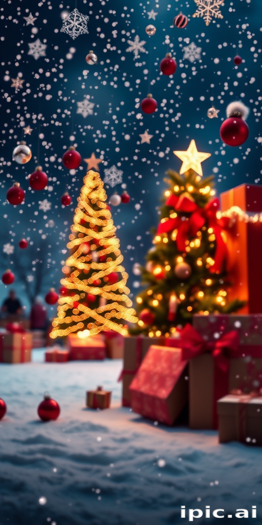christmas party background
