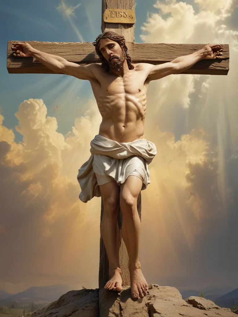 jesus on cross images