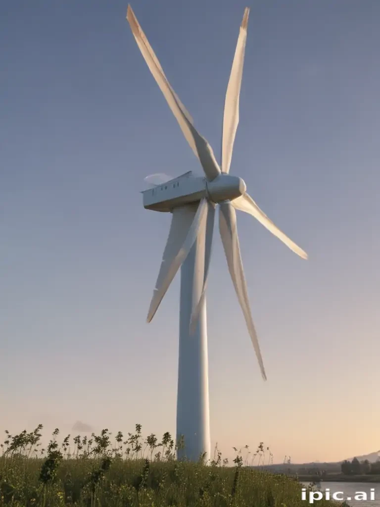 wind turbine png
