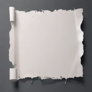 transparent ripped paper png