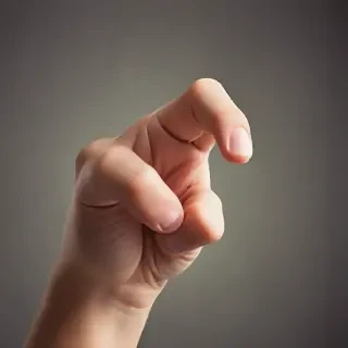 you pointing finger