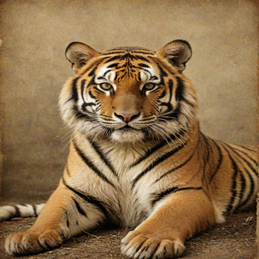 vintage tiger