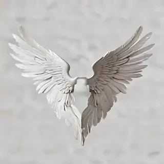 realistic angel wings png
