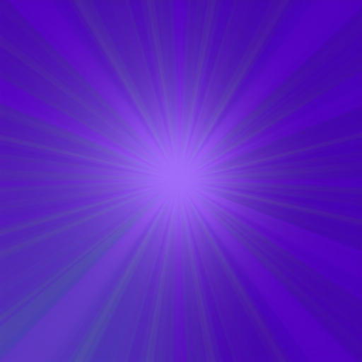 Create a vibrant purple radial gradient background with sunburst effects, shot with a DSLR camera, 50mm lens, f/8 aperture, 1/125 sec exposure, ISO 200, and a wide-angle view to enhance depth and clarity.