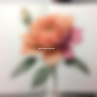 flower drawings in color