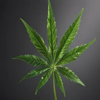 marijuana leaf transparent background
