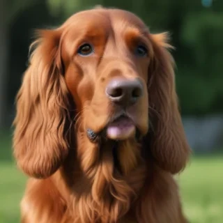 irish setter dog breed