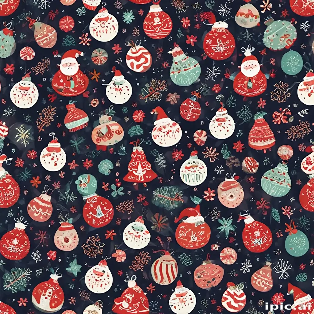christmas pattern background