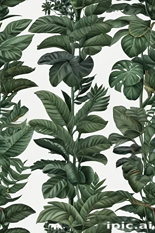 aesthetic plants png