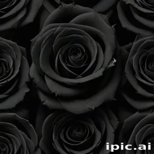 black roses background