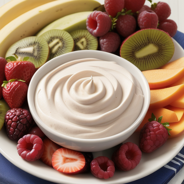 how to make fruit dip without marshmallow fluff