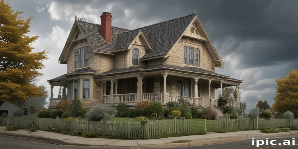 background of a house