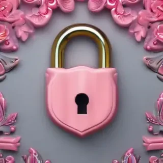 pink lock screen