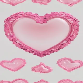 pink heart png