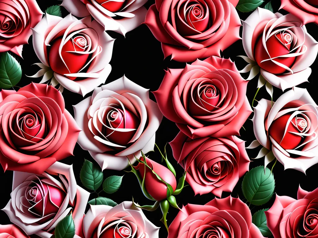 roses background