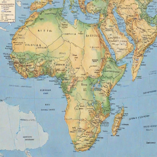 map of africa