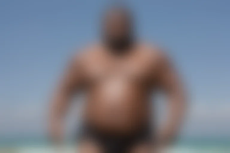 fat man black