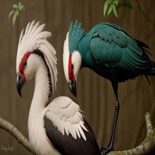 preening