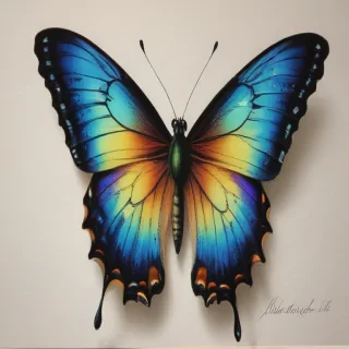 butterfly drawing picture