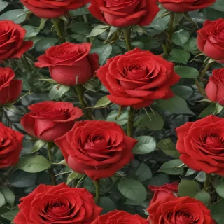 red roses aesthetic