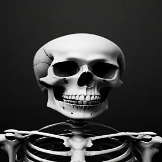skeleton iphone wallpaper