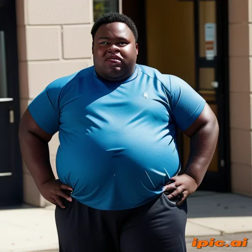 fat black kid
