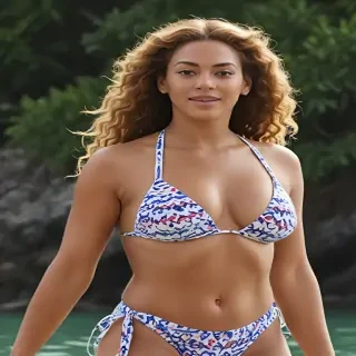 Beyonc� in bikini