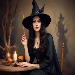 vintage witch pictures