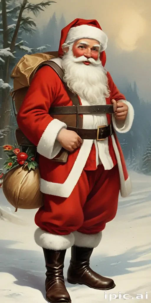 vintage santa images