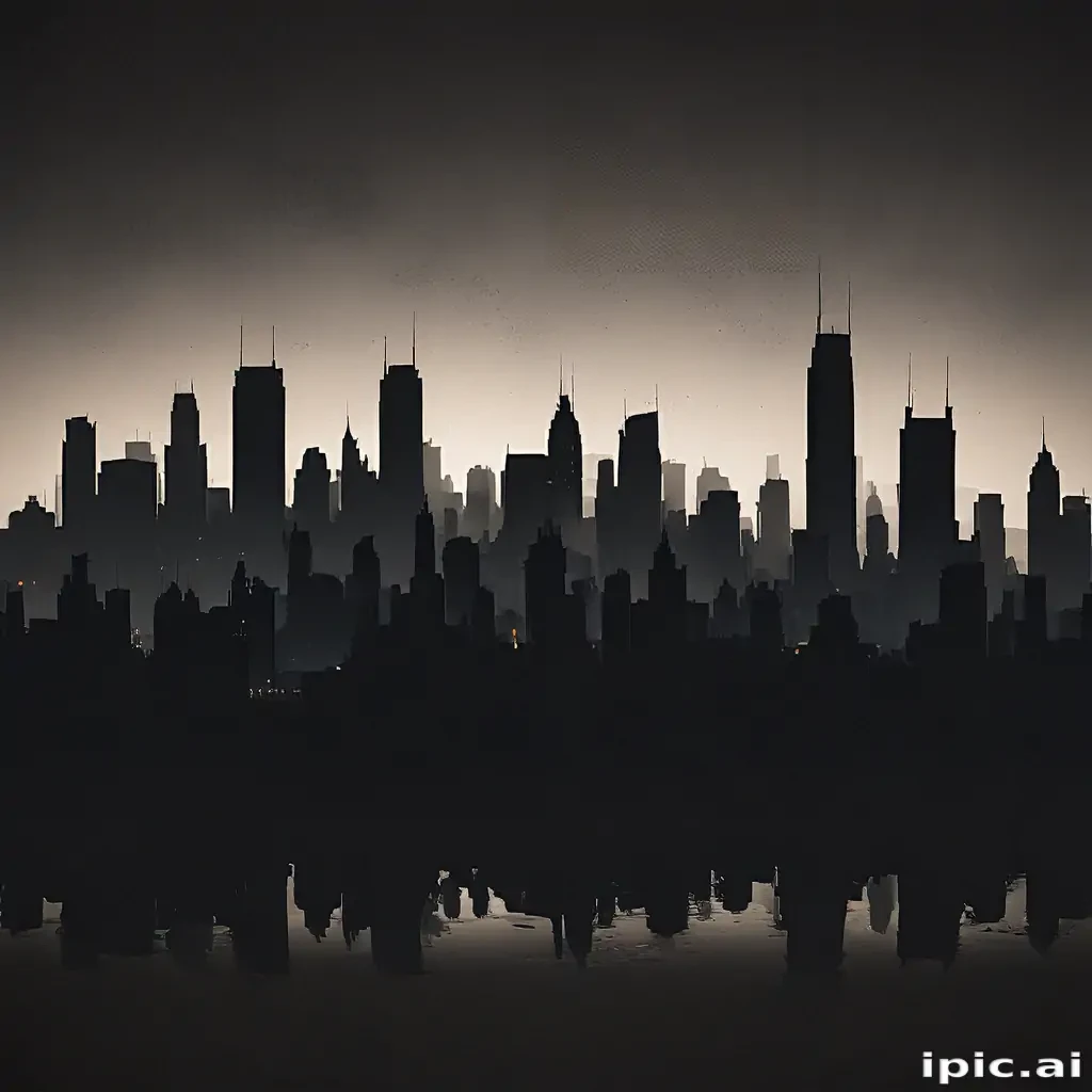 city silhouette png